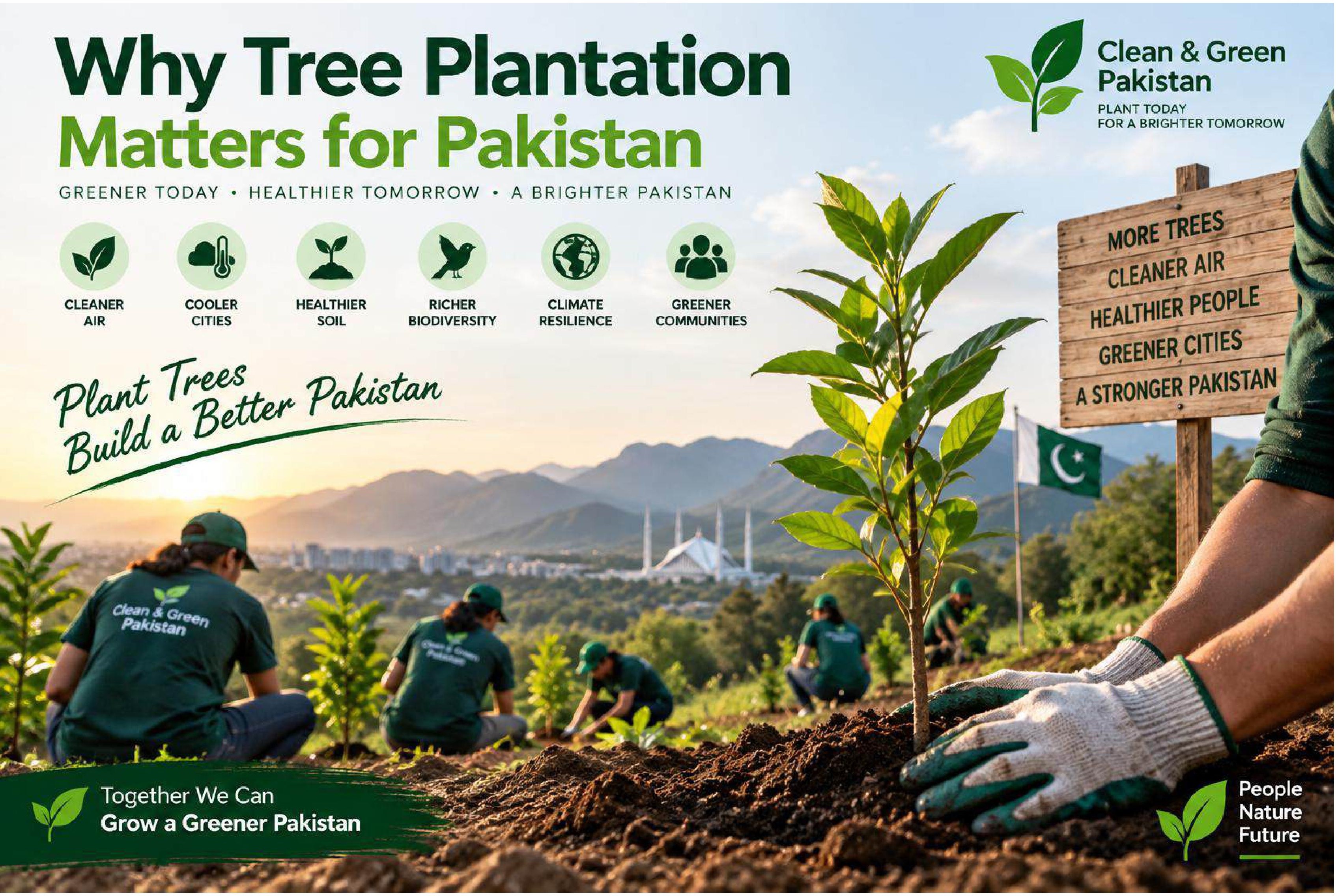 Why Tree Plantation Matters for Pakistan | Clean & Green Pakistan
